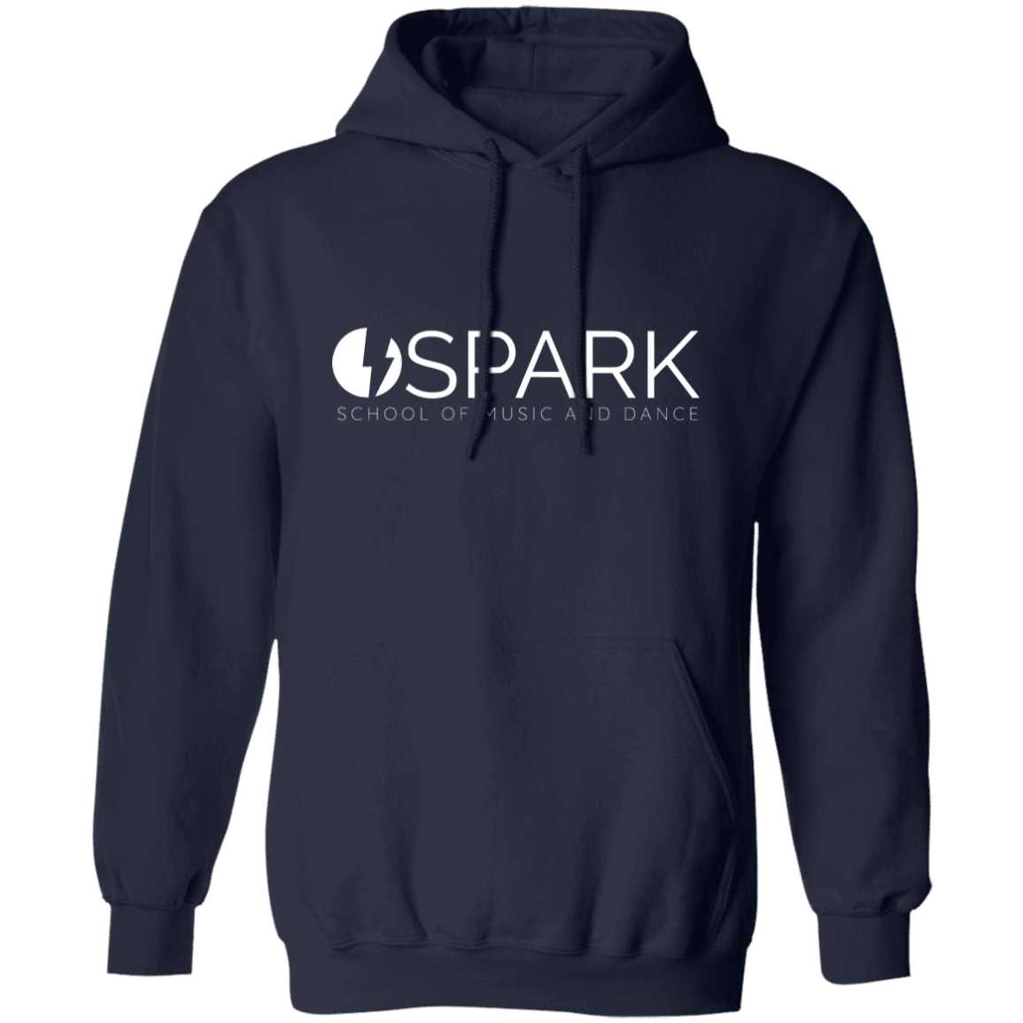 Adult Hoodie with White Logo - Image 2