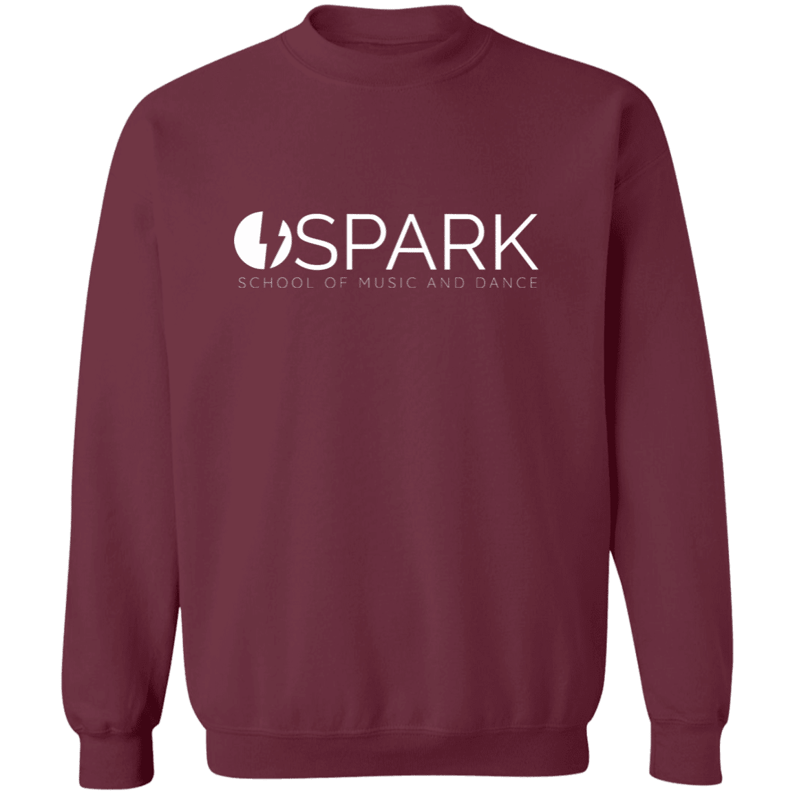 Adult Crewneck with White Logo - Image 2